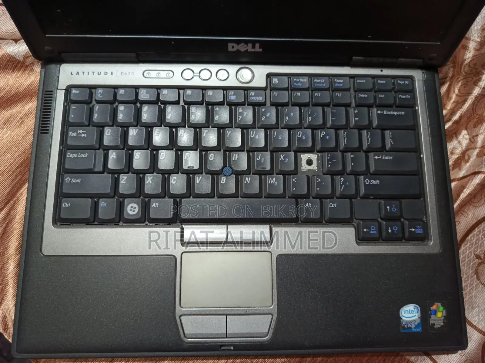Laptop Dell Latitude D630 2GB Intel Core 2 Duo HDD 500GB