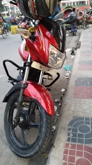 TVS Metro Plus 2017 Red
