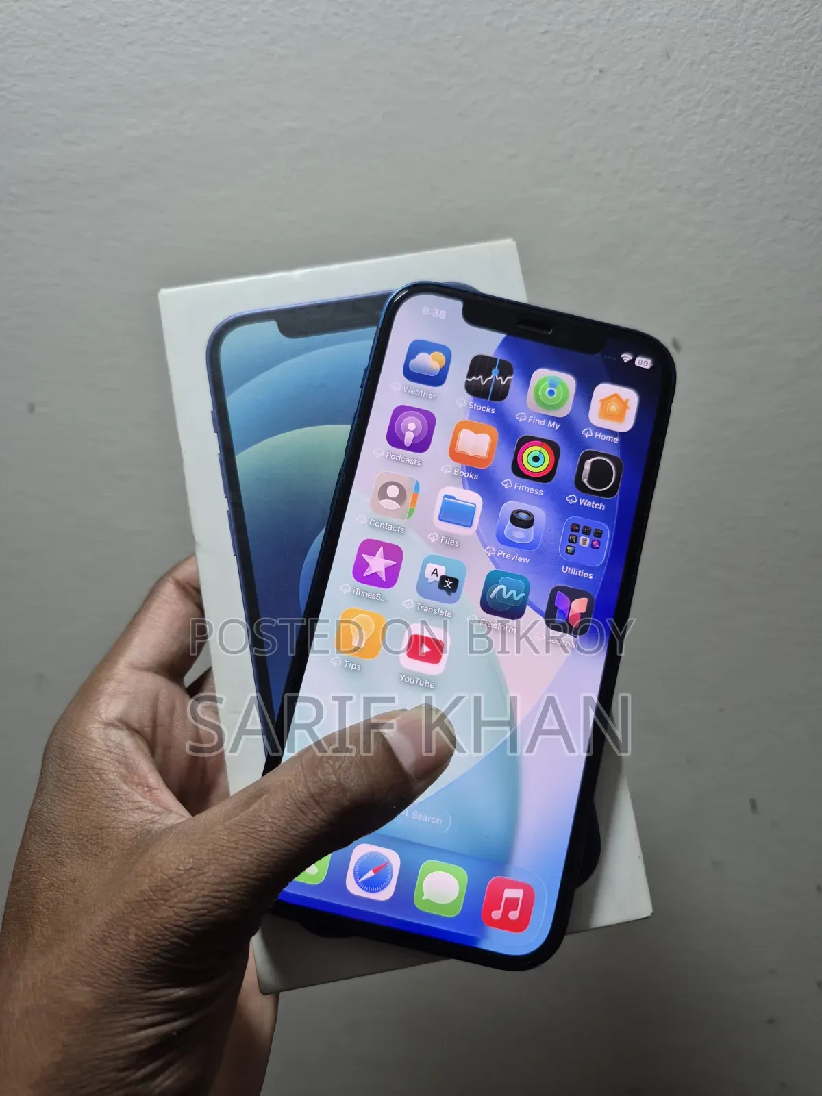 অ্যাপল আইফোন ১২ ৬৪ জিবি ব্লু