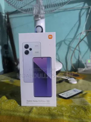 শাওমি রেডমি নোট ১৩ প্রো প্লাস ২৫৬ জিবি ব্ল্যাক