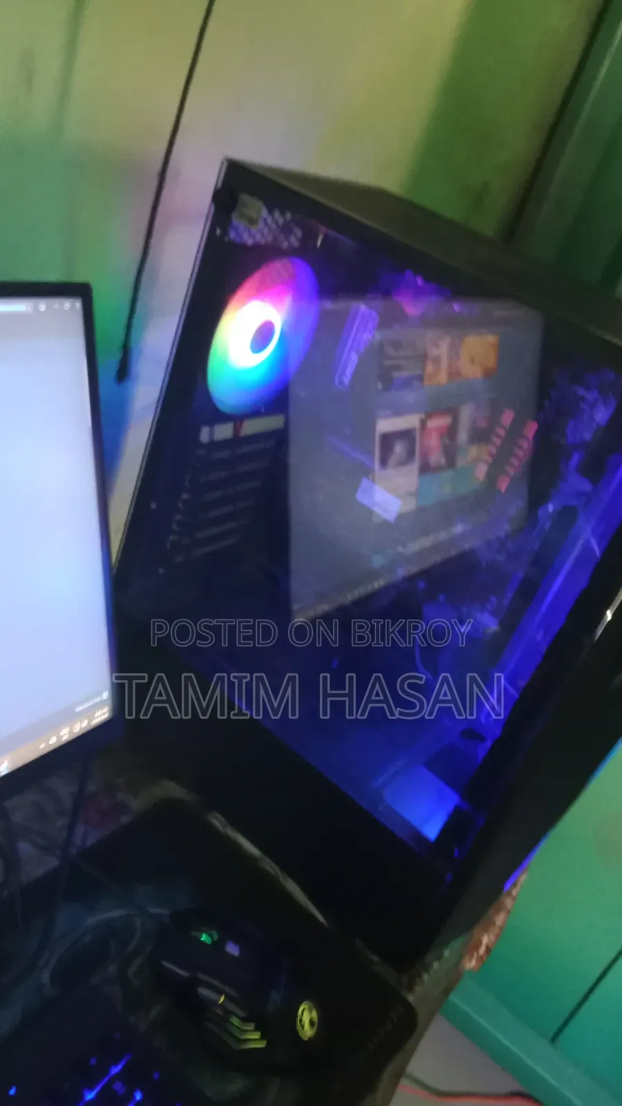 ডেস্কটপ কম্পিউটার ১৬জিবি এএমডি রাইজেন এসএসডি ৫০০জিবি