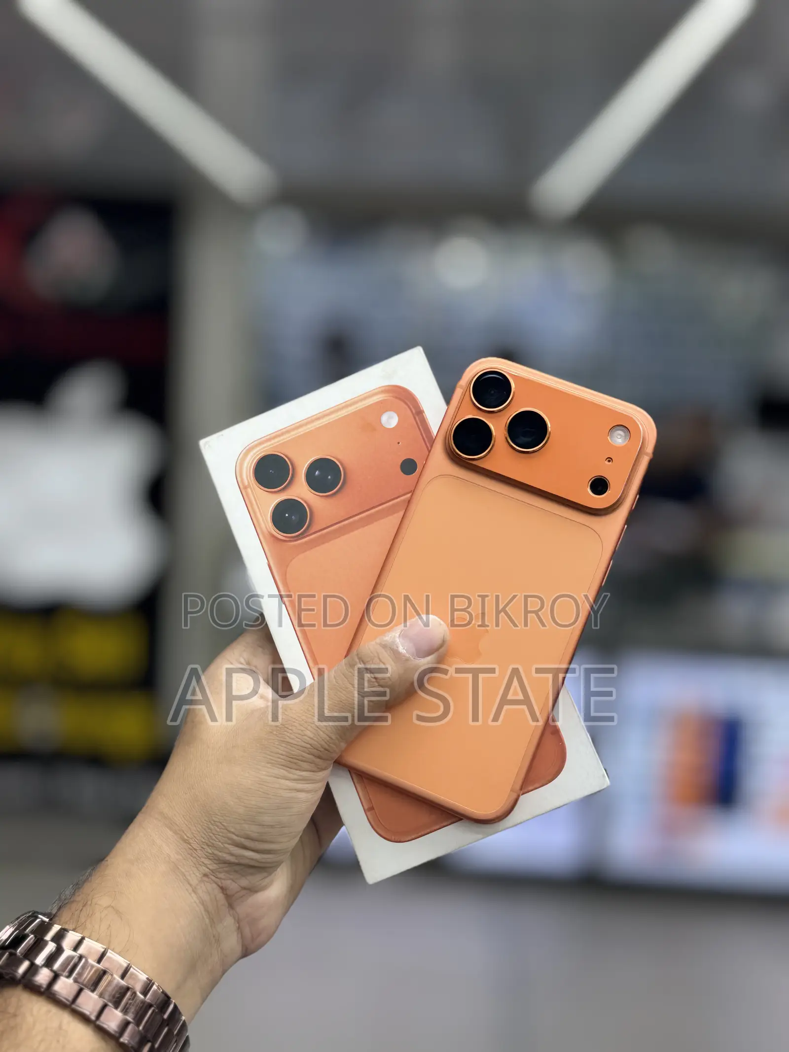 অ্যাপল আইফোন ১৭ প্রো ম্যাক্স ২৫৬ জিবি অরেঞ্জ
