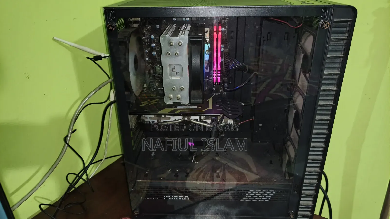 Desktop Computer 16GB AMD Ryzen 7 SSD 256GB