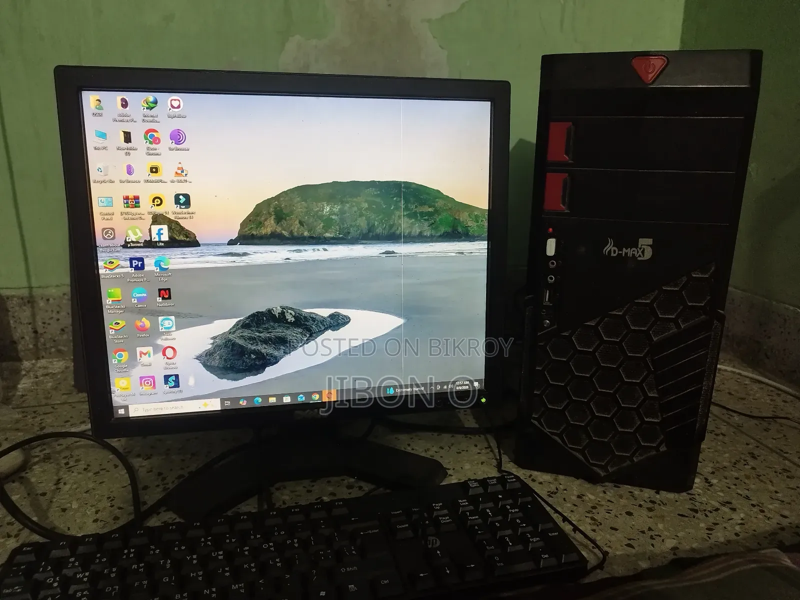 Desktop Computer 8GB Intel Core I3 SSD 1T