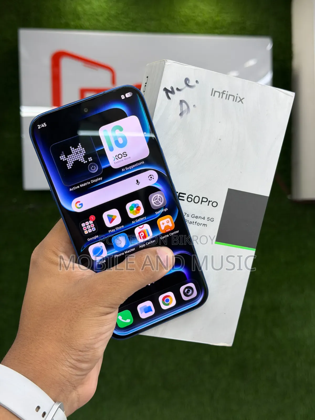 Infinix Note 60 Pro 256 GB Blue
