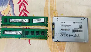 Transcend 250gb SSD Samsung HP Ram 8 Gb