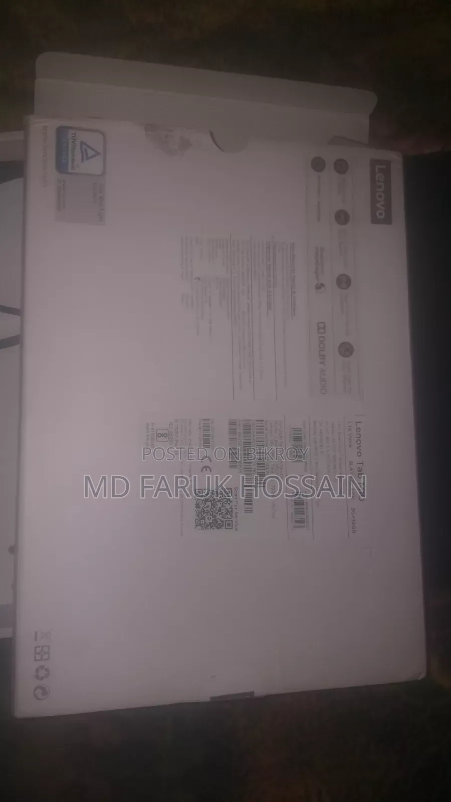 New Lenovo Tab 32 GB Black