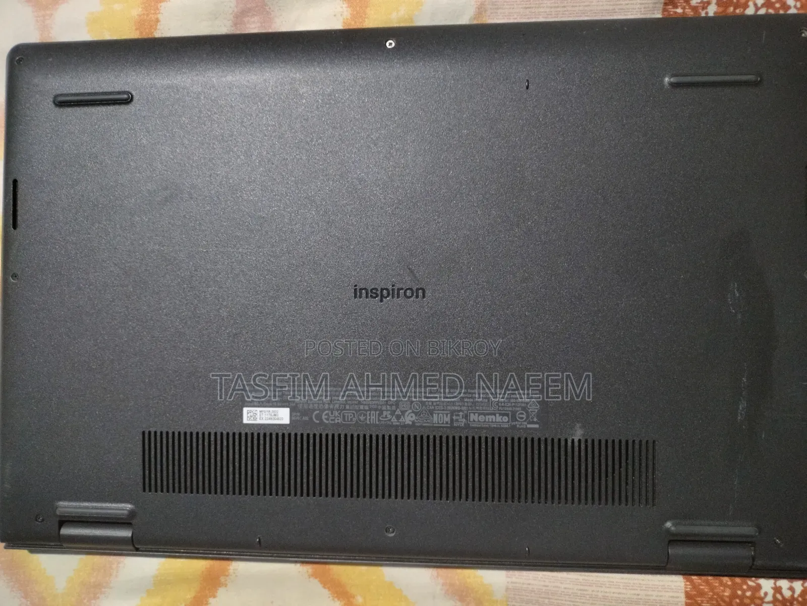Laptop Dell Inspiron 15 4GB Intel Core i3 SSD 1T