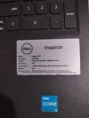 Laptop Dell Inspiron 15 4GB Intel Core i3 SSD 1T