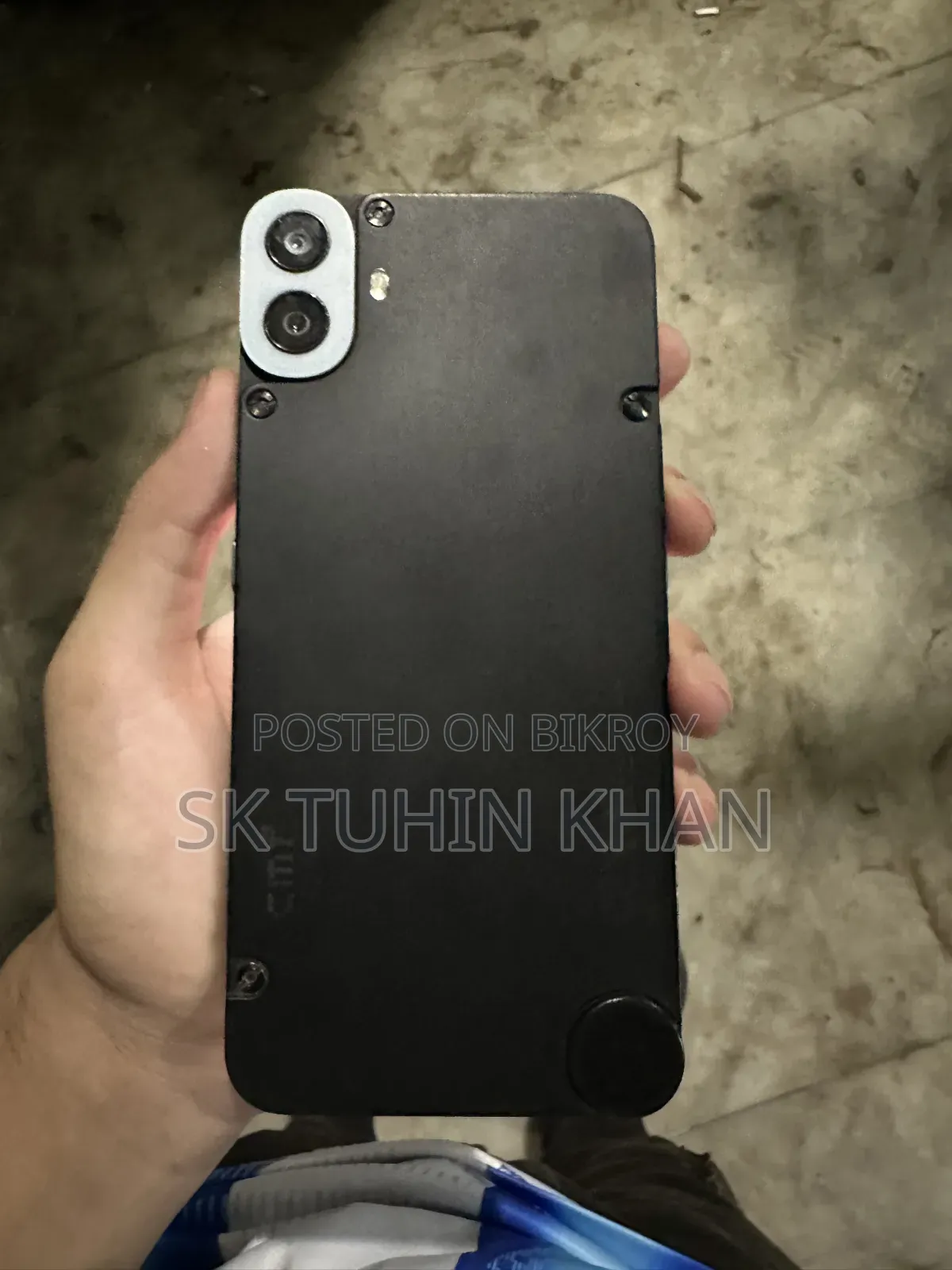 নাথিং ফোন সিএমএফ ফোন ১ ১২৮ জিবি ব্ল্যাক