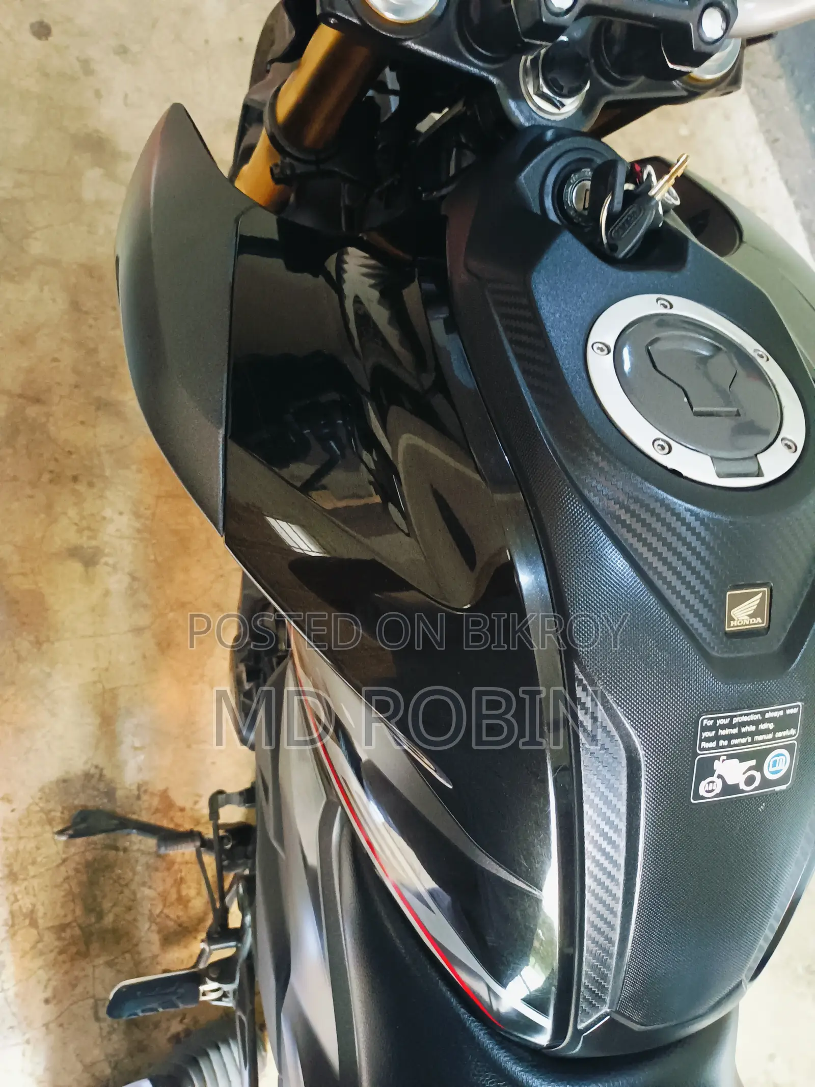 Honda Hornet 2.0 2024 Black