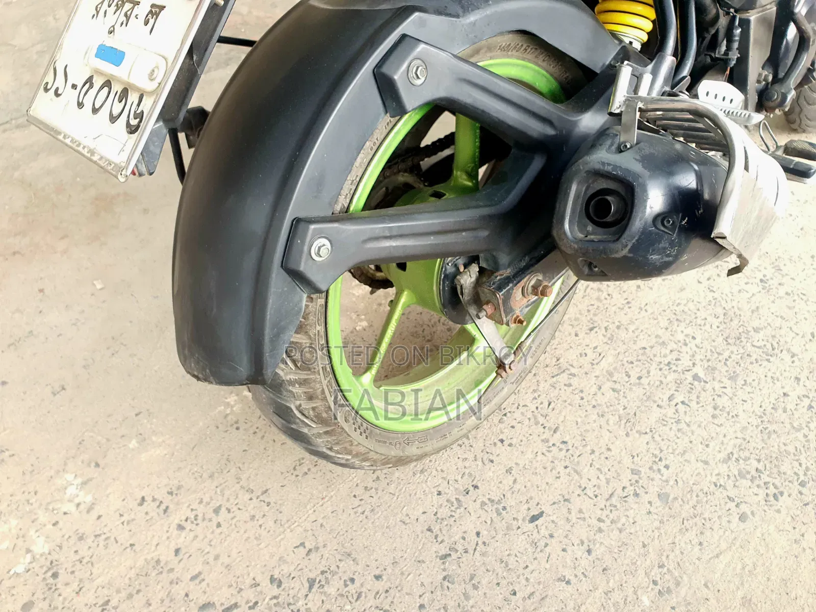 ইয়ামাহা ফেজার ভি১ ২০১২ সবুজ