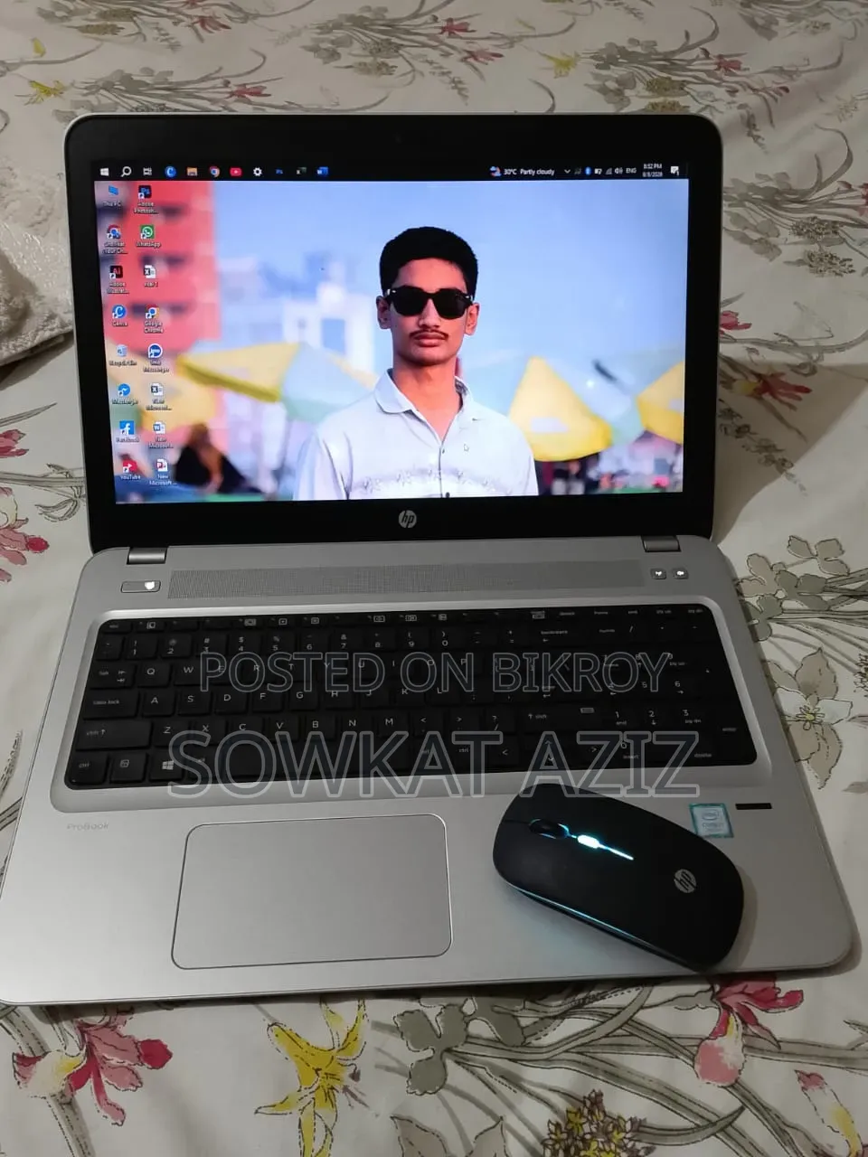 Laptop HP ProBook 450 G4 256GB Intel Core i7 Solid State Drive 256GB