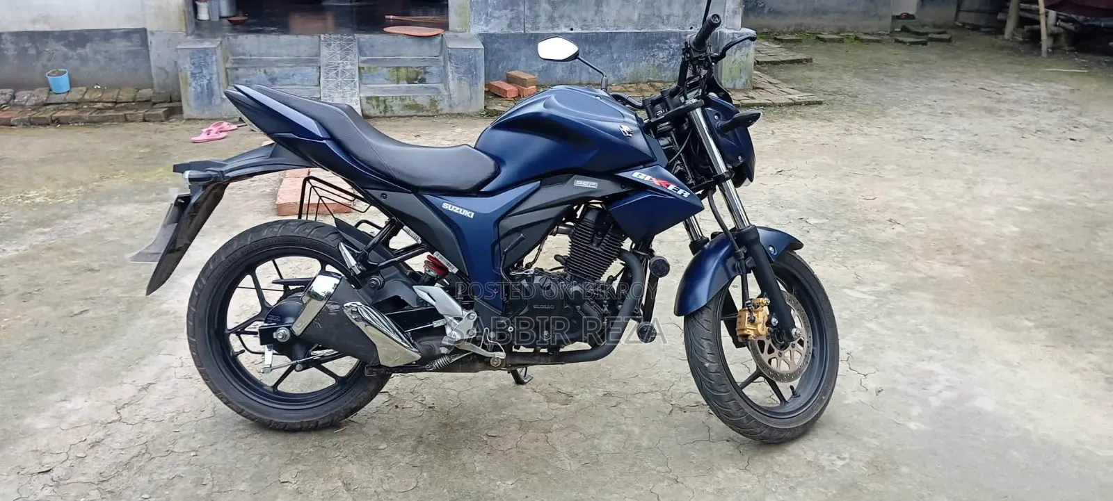 New Suzuki Gixxer 2023 Blue