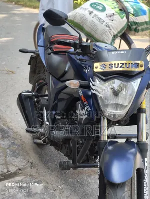 New Suzuki Gixxer 2023 Blue