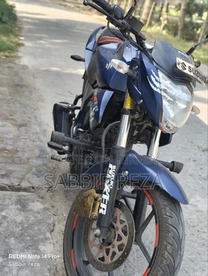 New Suzuki Gixxer 2023 Blue