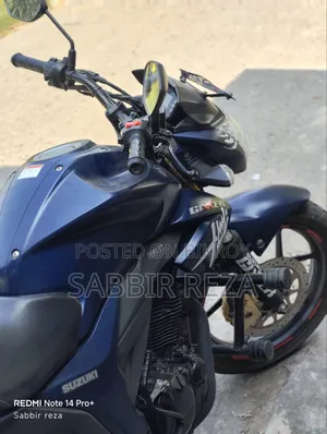 New Suzuki Gixxer 2023 Blue