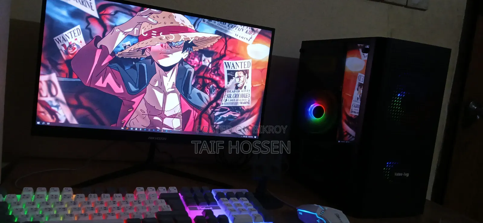 Desktop Computer 16GB AMD Ryzen 5 HDD+SSD 512GB