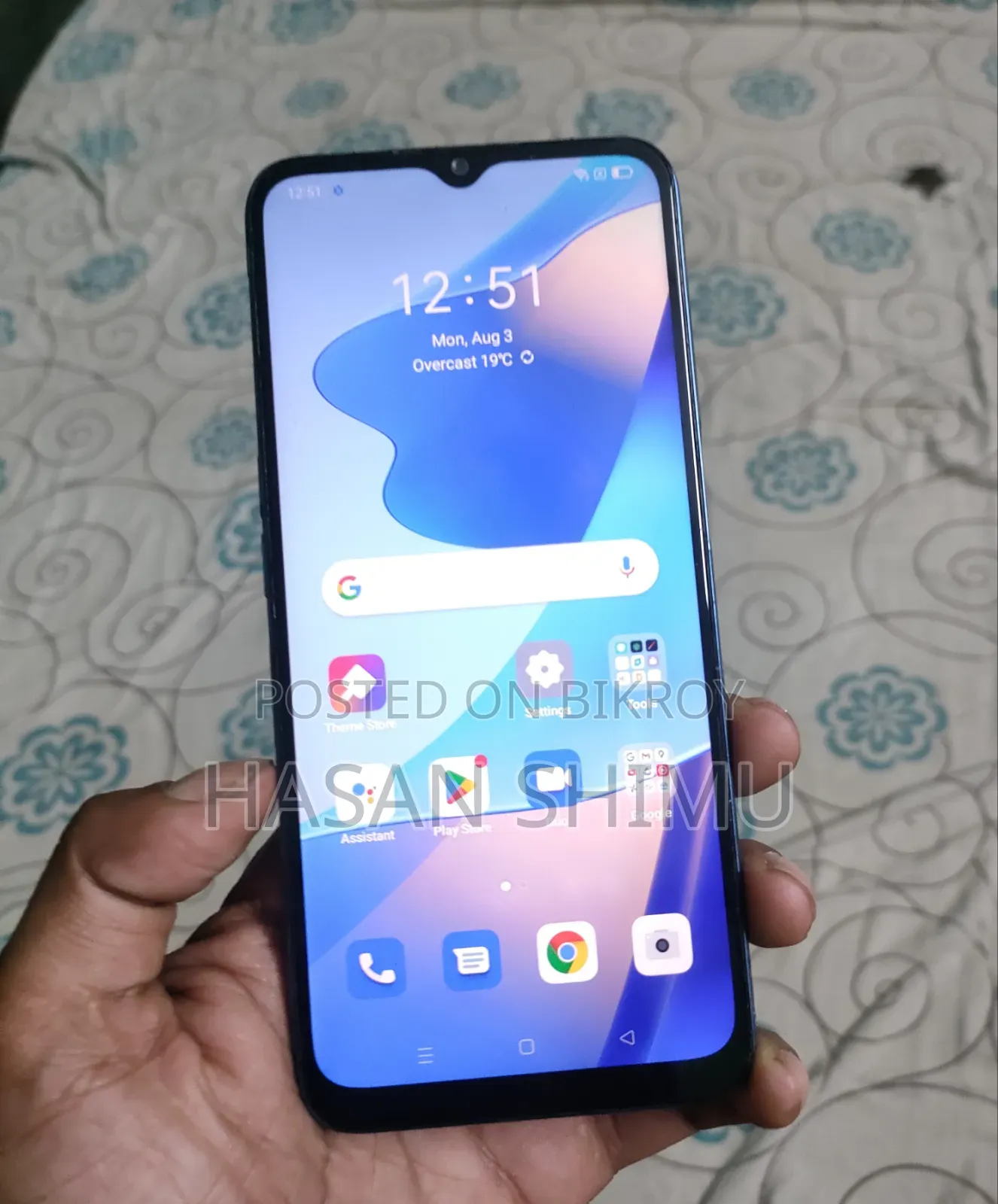 Oppo A16 64 GB Silver
