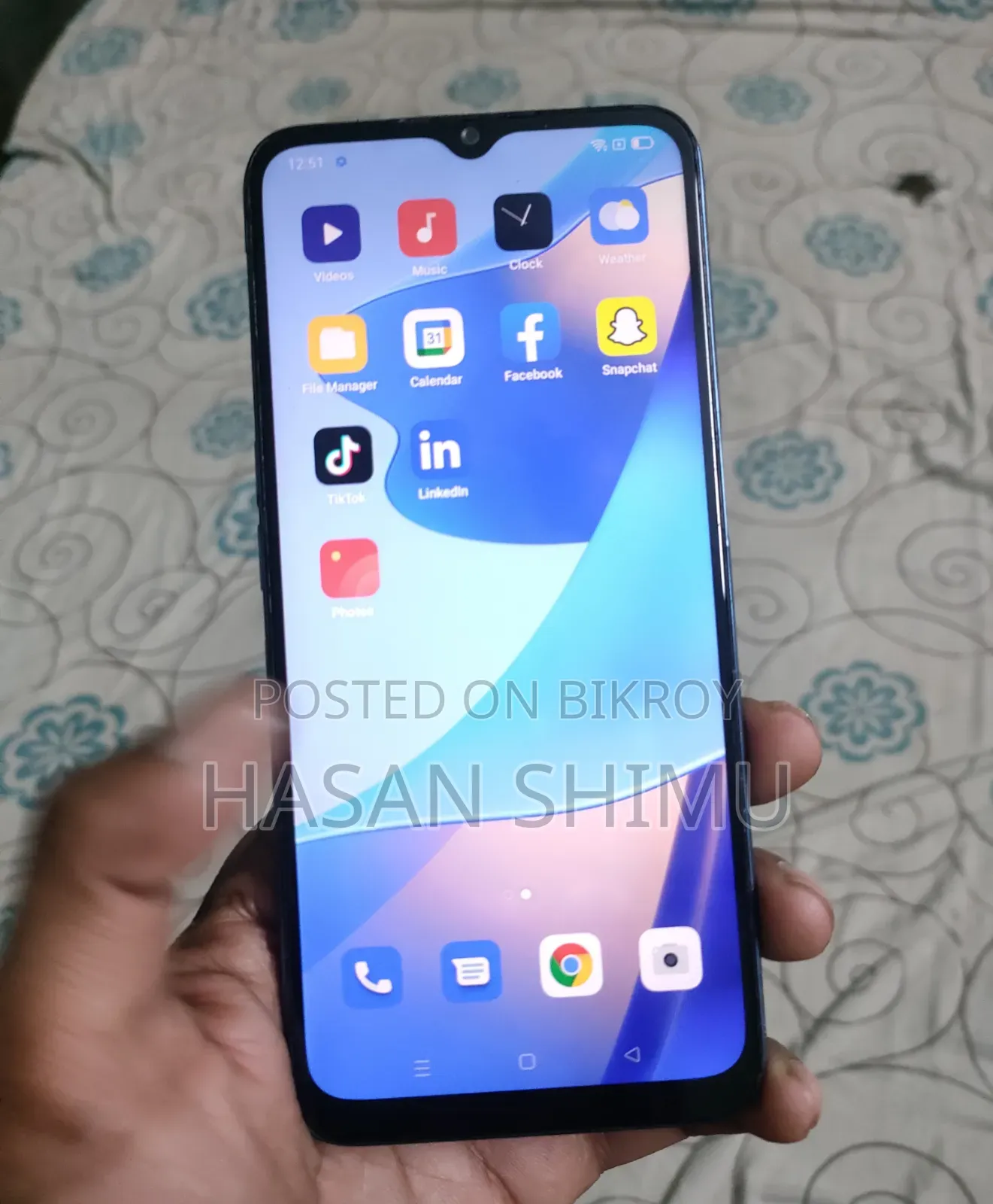 Oppo A16 64 GB Silver