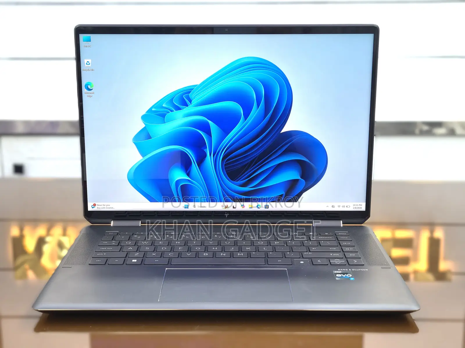 Laptop HP Spectre X360 15 16GB Intel Core i7 SSD 512GB