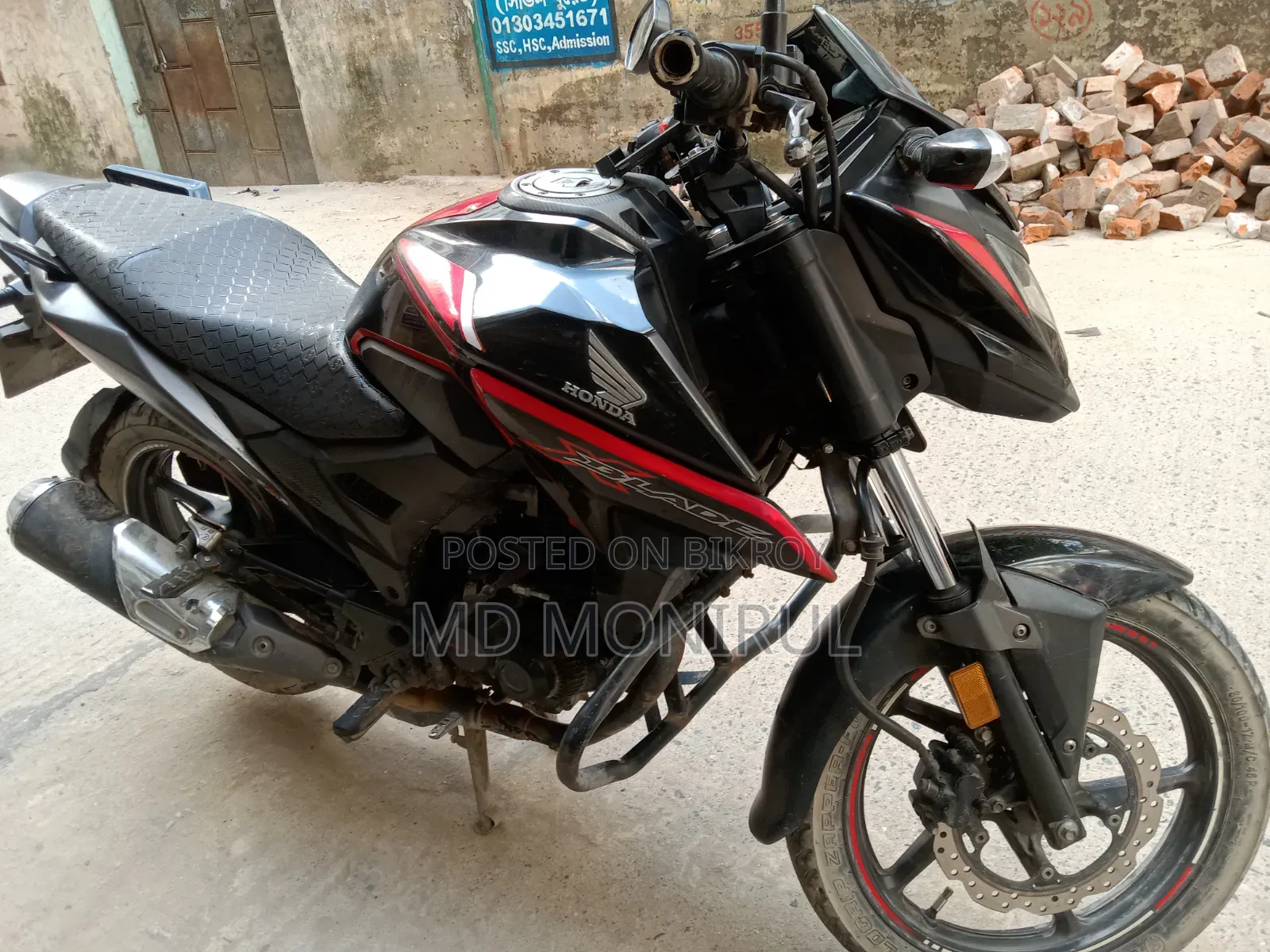 Honda X-Blade 160 2022 Black