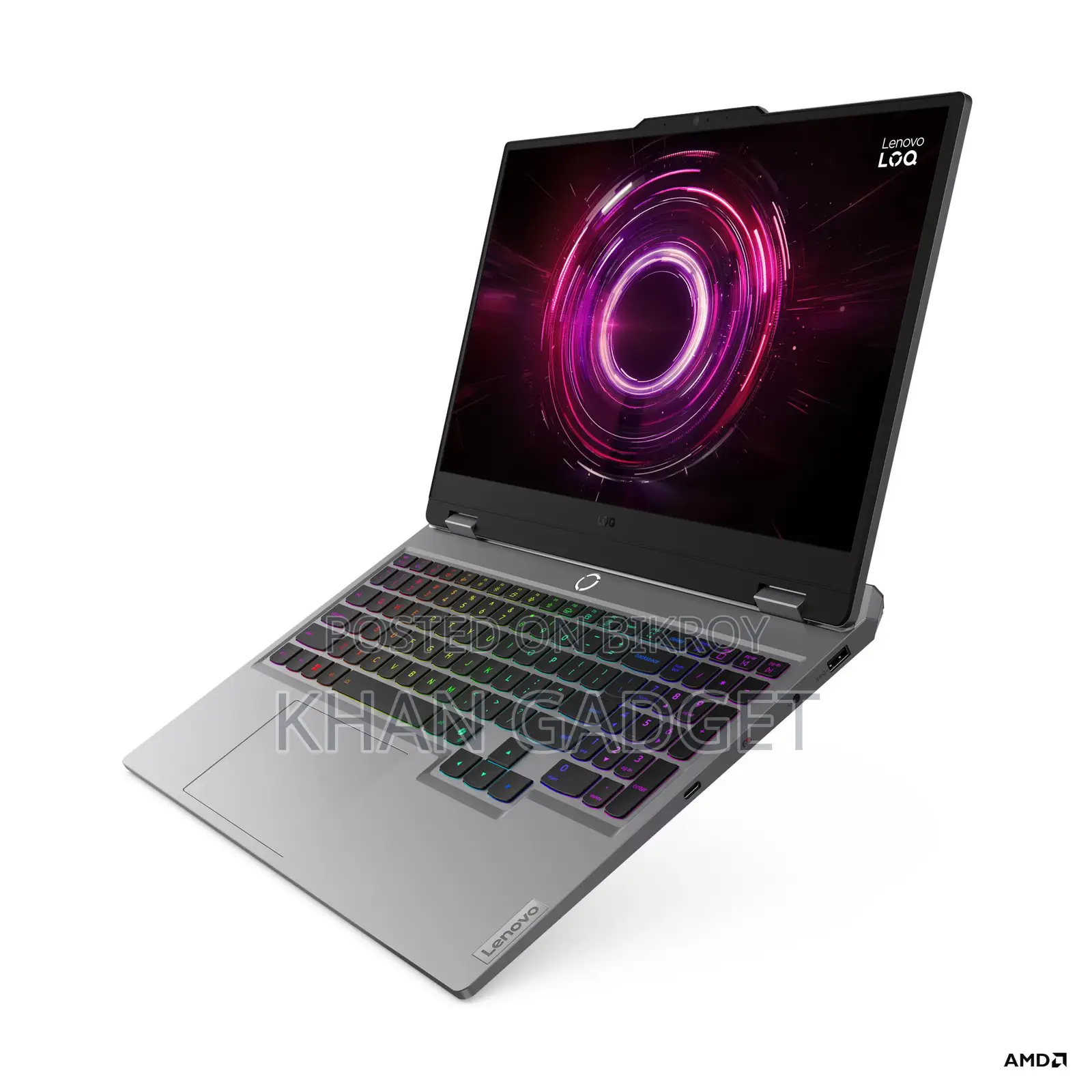 New Laptop Lenovo LOQ 15AHP10 16GB AMD Ryzen 7 SSD 512GB