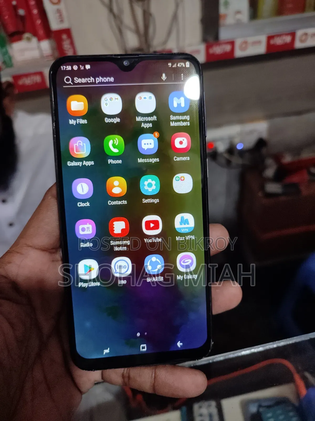 Samsung A10 32 GB Black