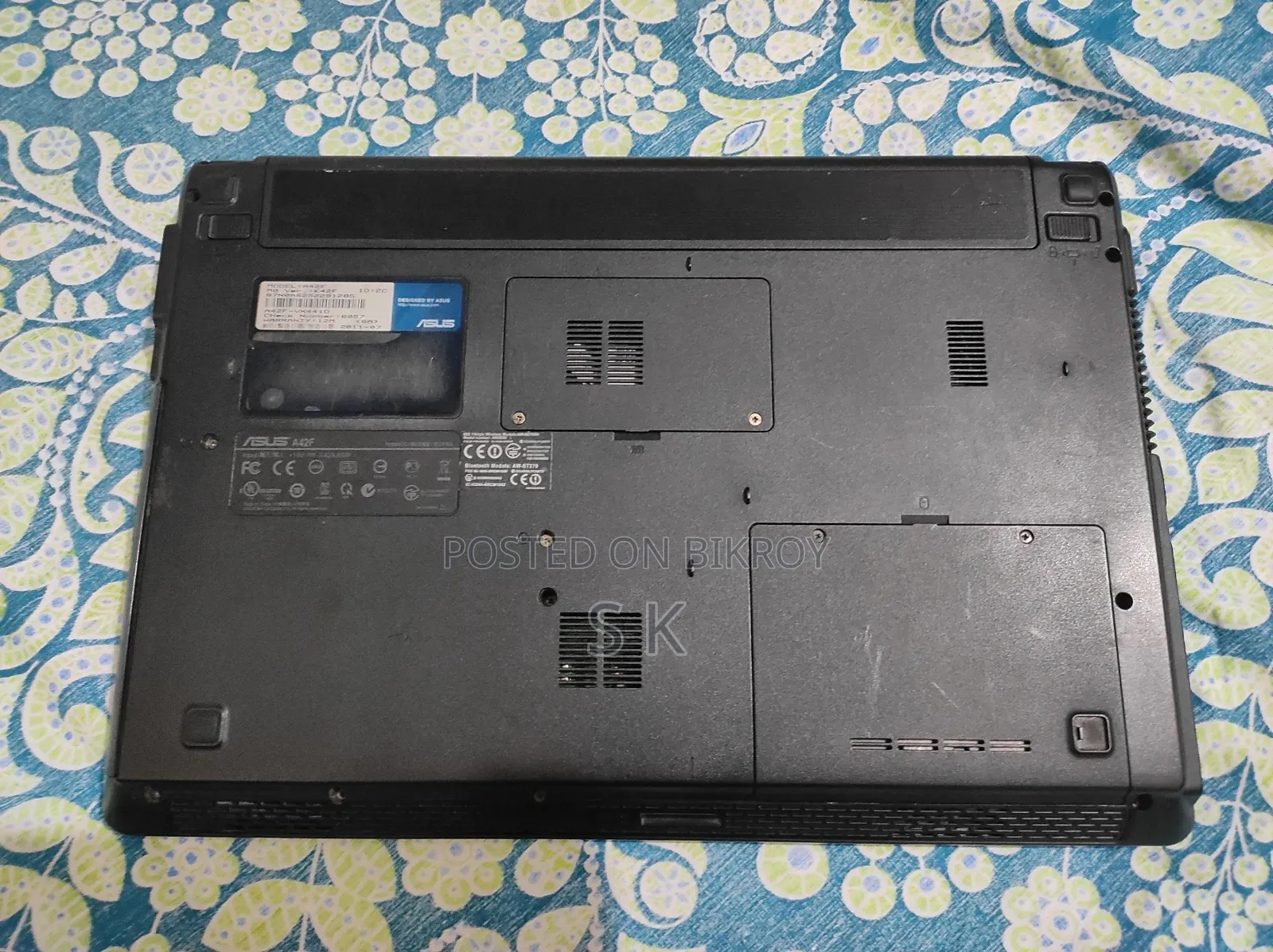 Laptop Asus A42F 6GB Intel Core i5 SSD 128GB