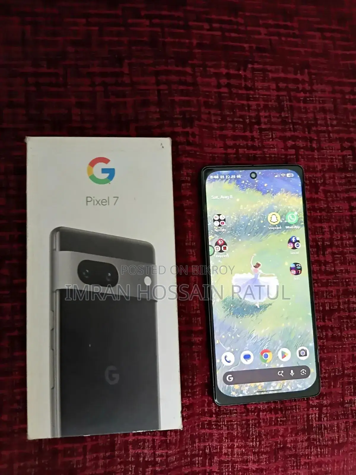 Google Pixel 7 128 GB Black - Price: BDT 22,500 on bikroy.com [Mirpur]