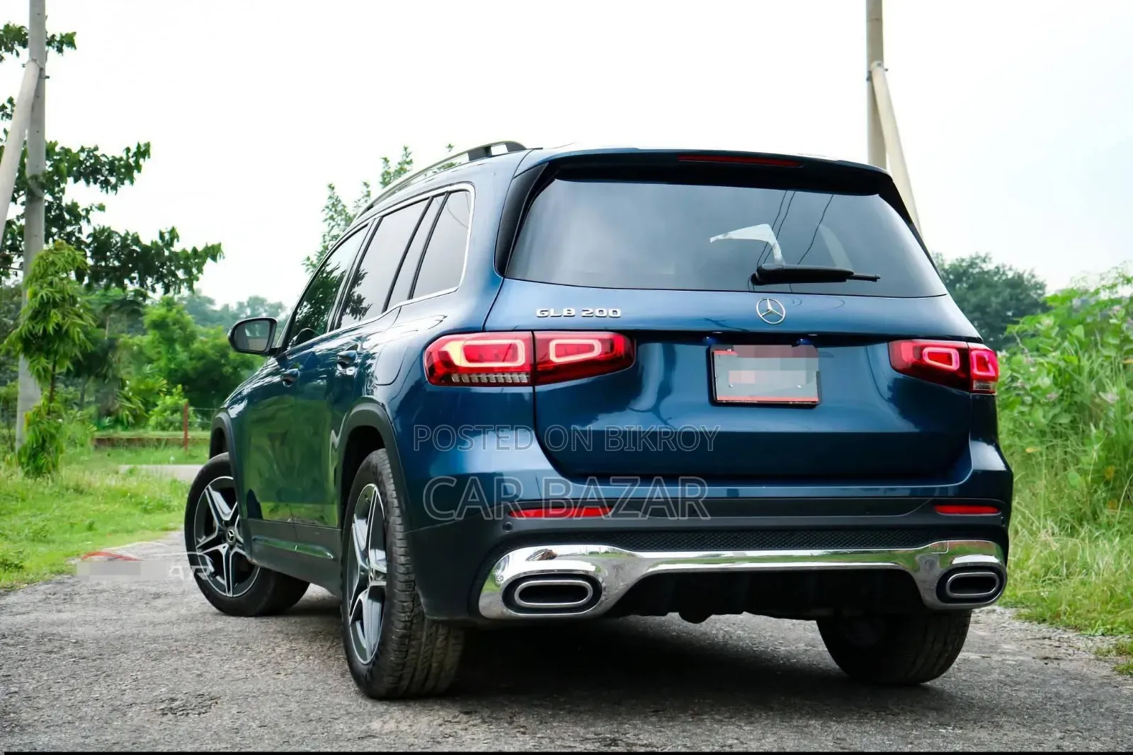 Mercedes-Benz GLB-Class GLB 200 4MATIC 2023 Blue