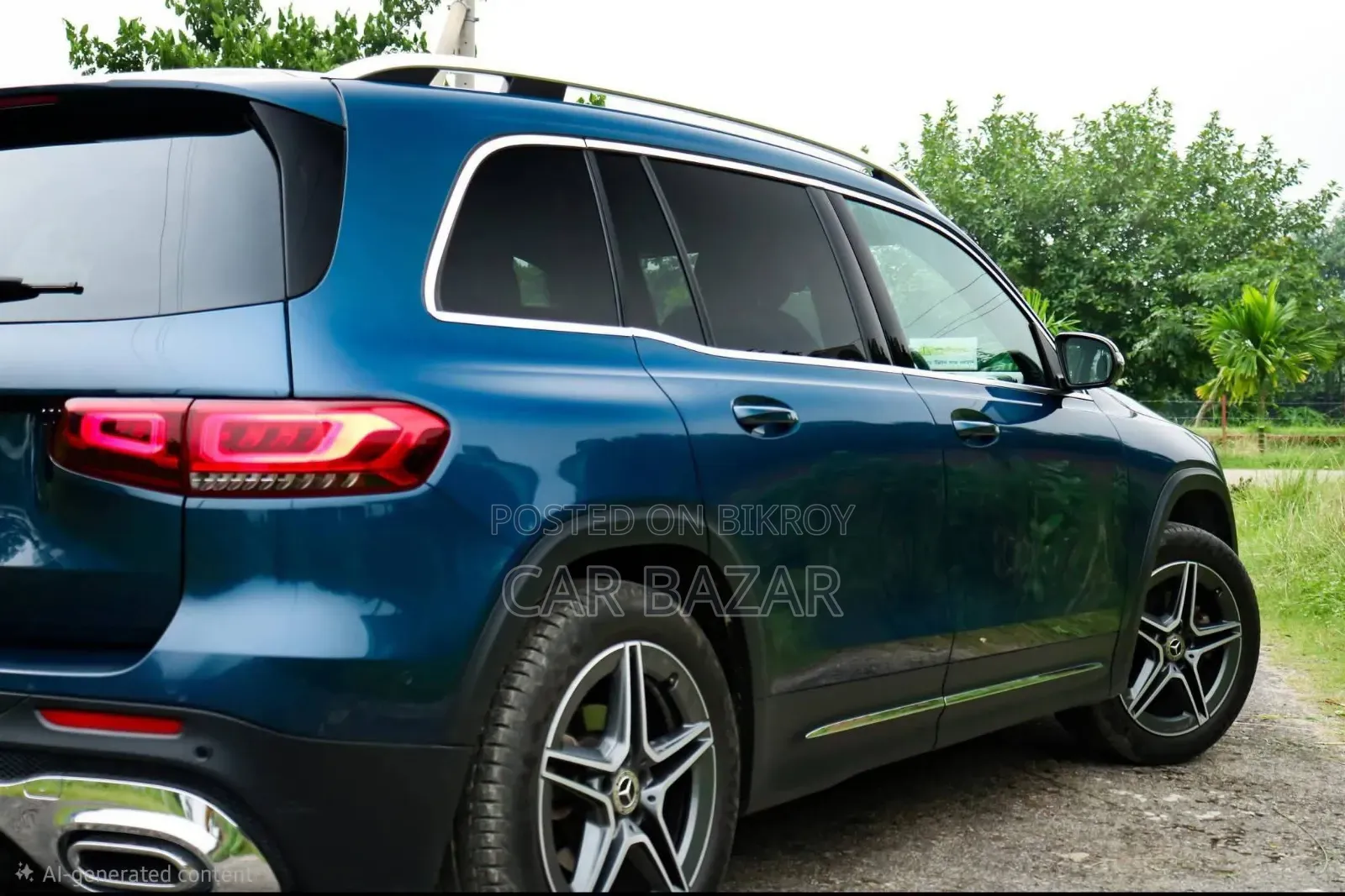 Mercedes-Benz GLB-Class GLB 200 4MATIC 2023 Blue