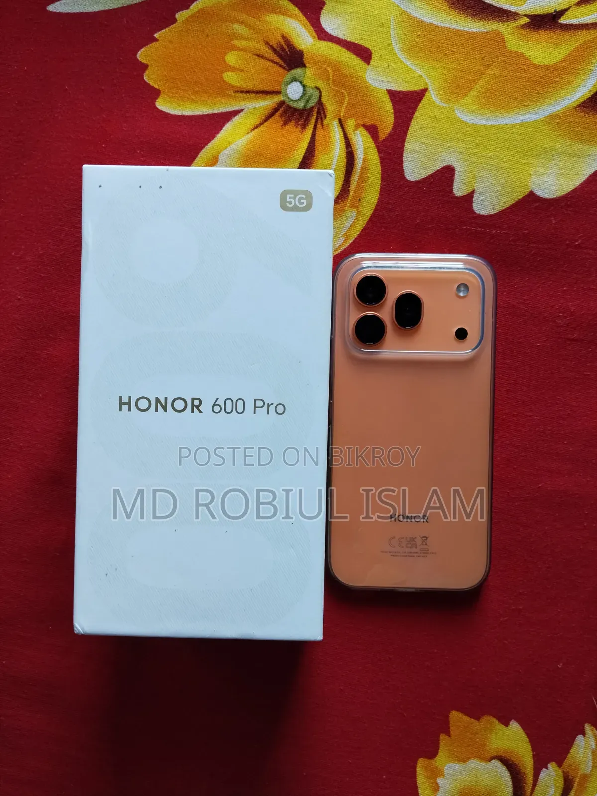 Honor 600 Pro 256 GB Orange