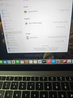 Laptop Apple MacBook Air 2020 M1 8GB Apple M1 Pro SSD 256GB