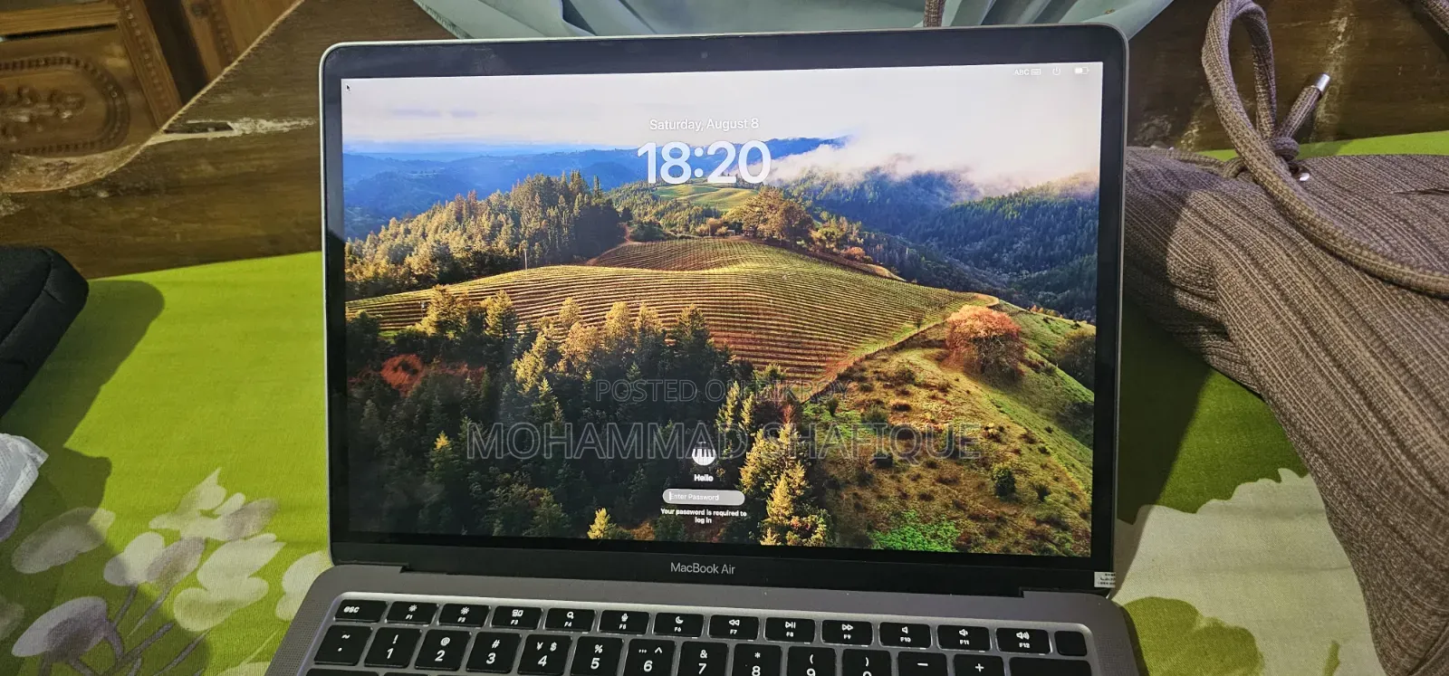 Laptop Apple MacBook Air 2020 M1 8GB Apple M1 Pro SSD 256GB