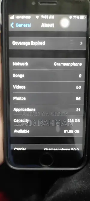 Apple iPhone 7 128 GB Black