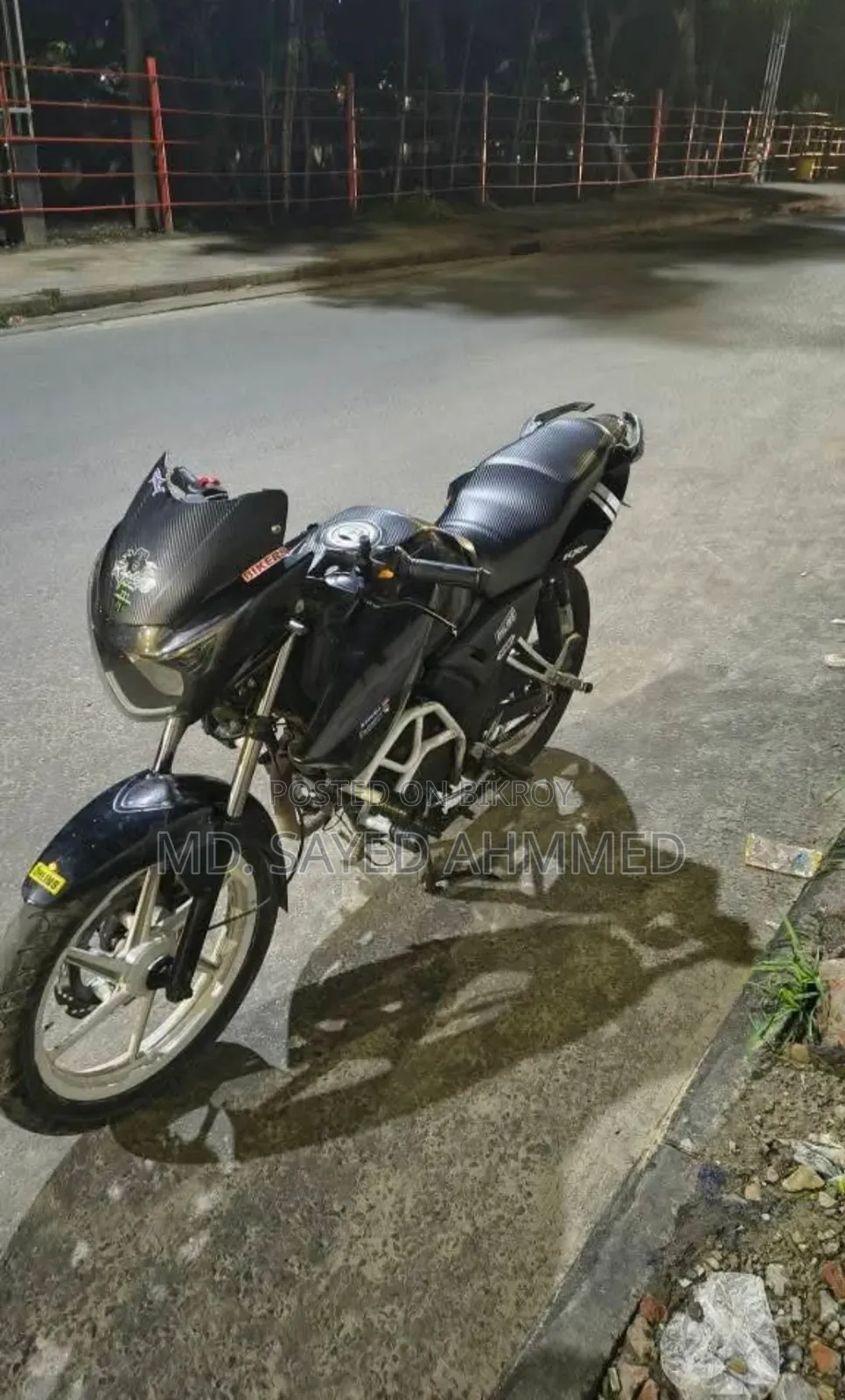 TVS Apache RTR 160 2V 2013 Black