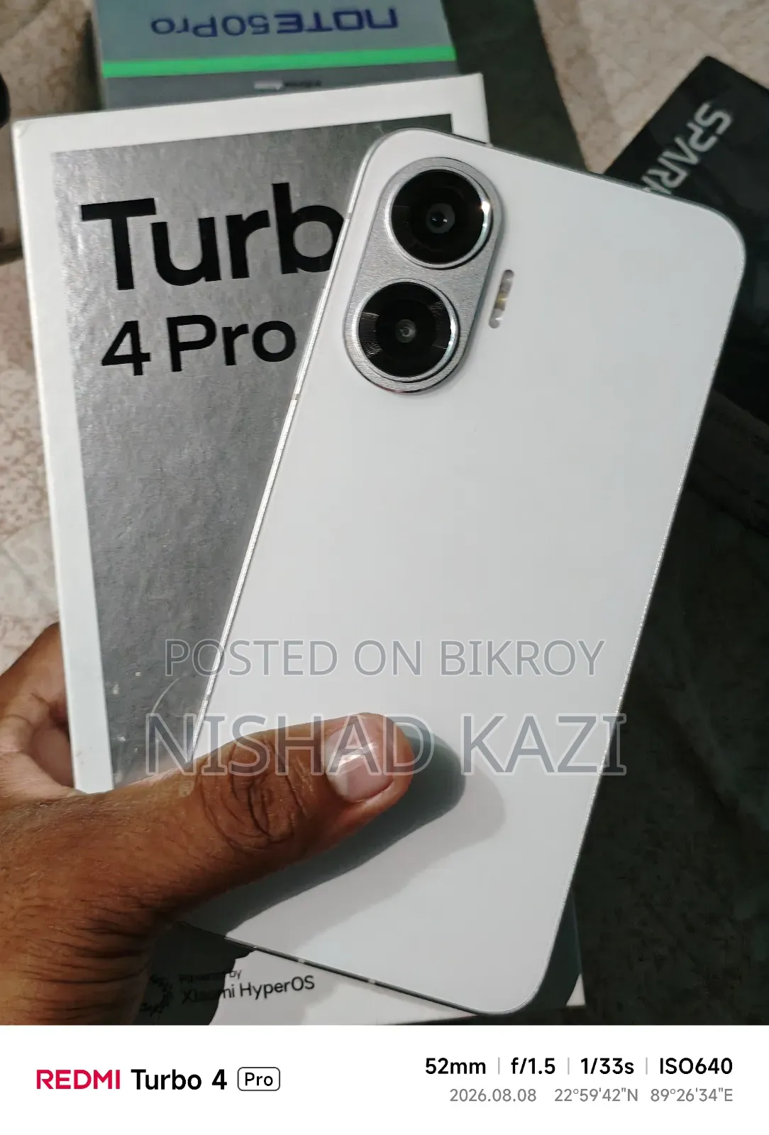 New Xiaomi Redmi Turbo 4 Pro 256 GB Red