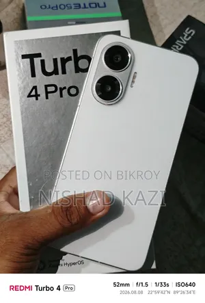 New Xiaomi Redmi Turbo 4 Pro 256 GB Red