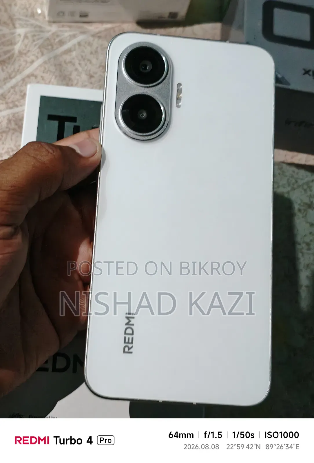 New Xiaomi Redmi Turbo 4 Pro 256 GB Red