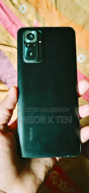 শাওমি রেডমি নোট ১০ প্রো ম্যাক্স ১২৮ জিবি ব্ল্যাক