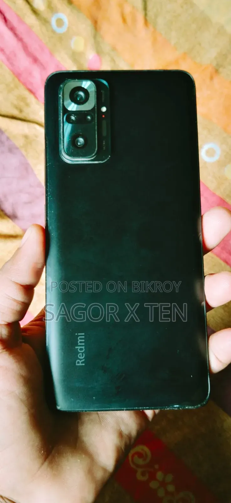 শাওমি রেডমি নোট ১০ প্রো ম্যাক্স ১২৮ জিবি ব্ল্যাক
