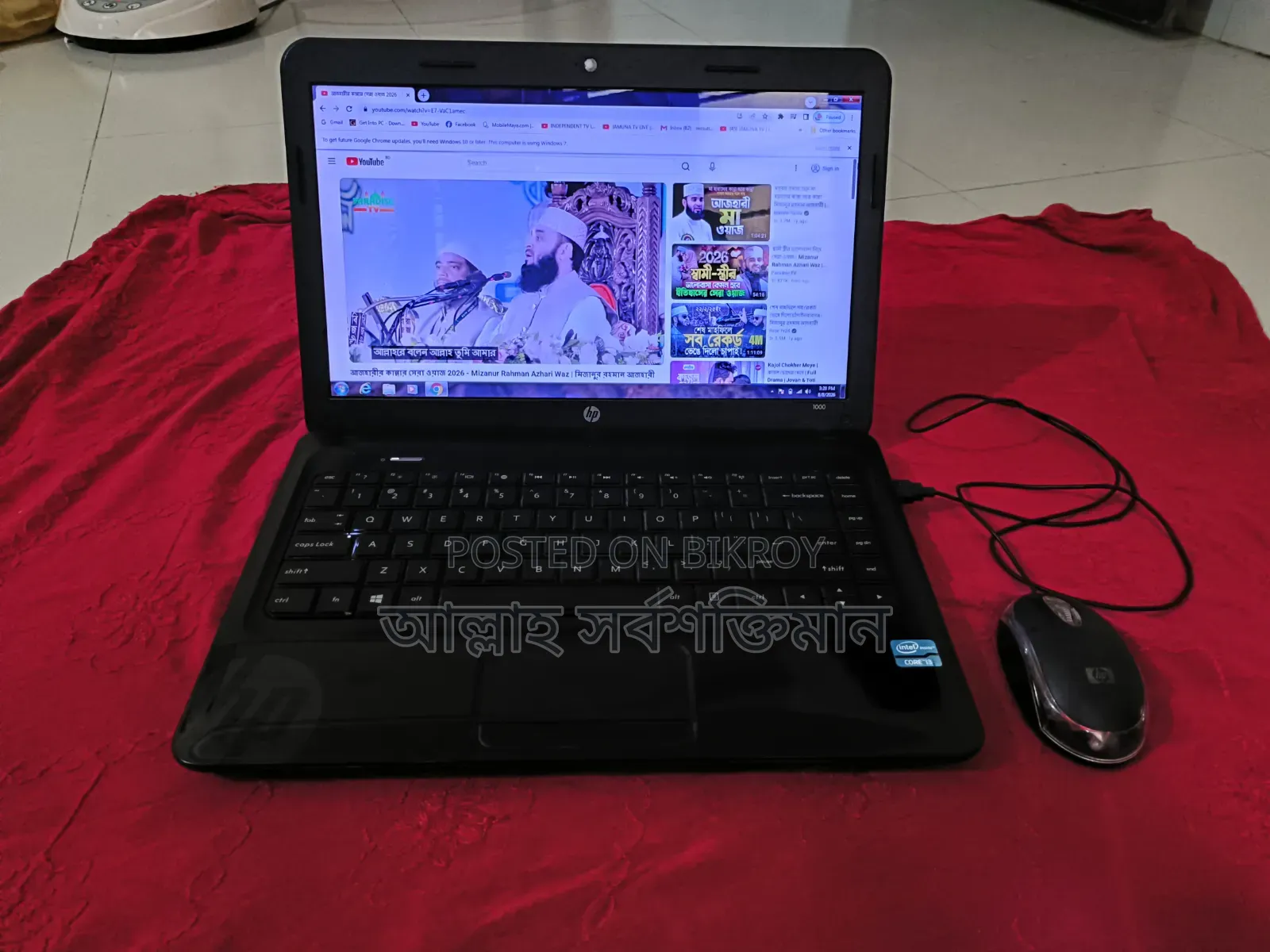 Laptop HP 4GB Intel Core i3 SSD 512GB
