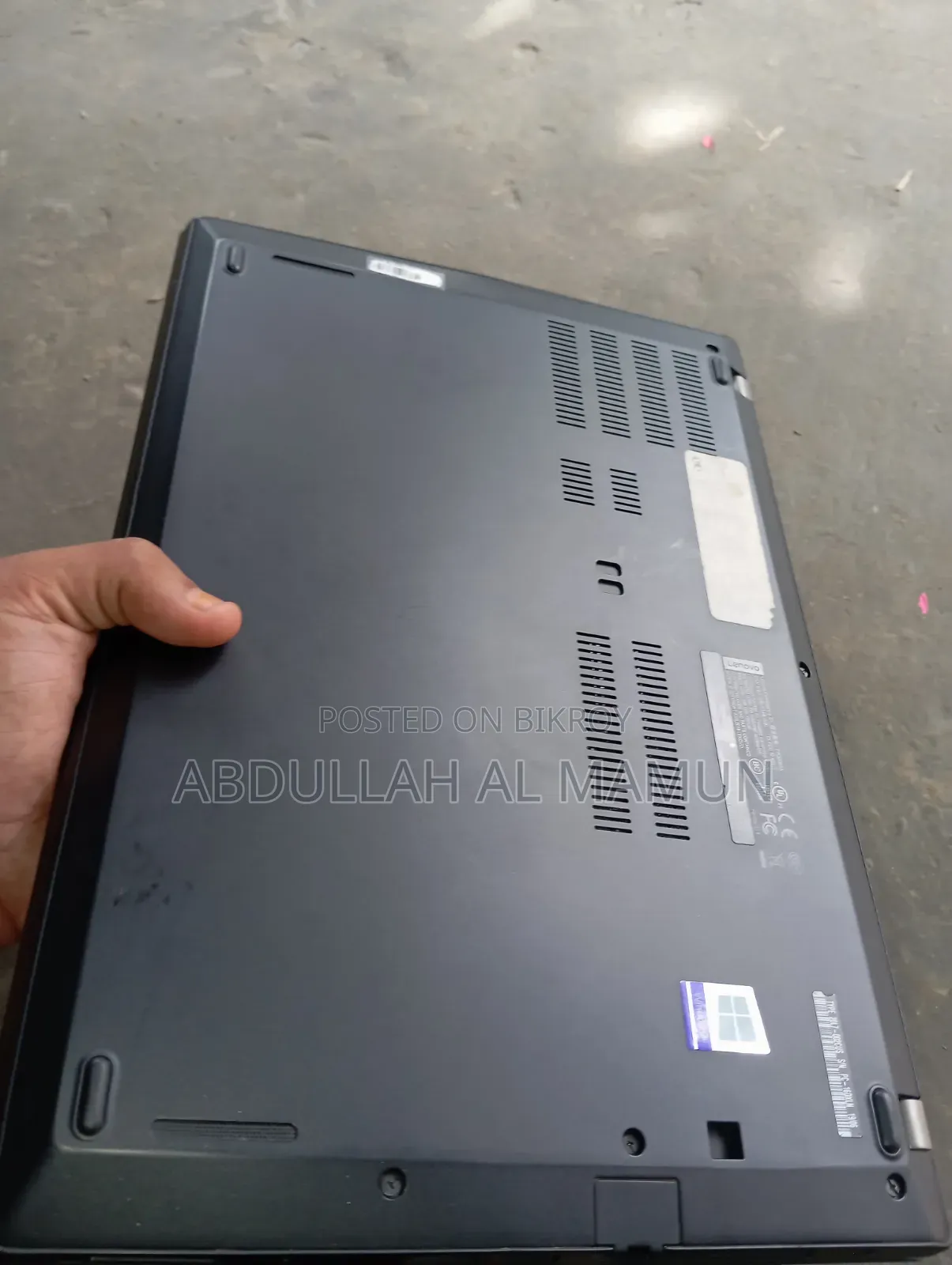 Laptop Lenovo ThinkPad T480s 8GB RAM Intel Core i5 Solid State Drive 256GB