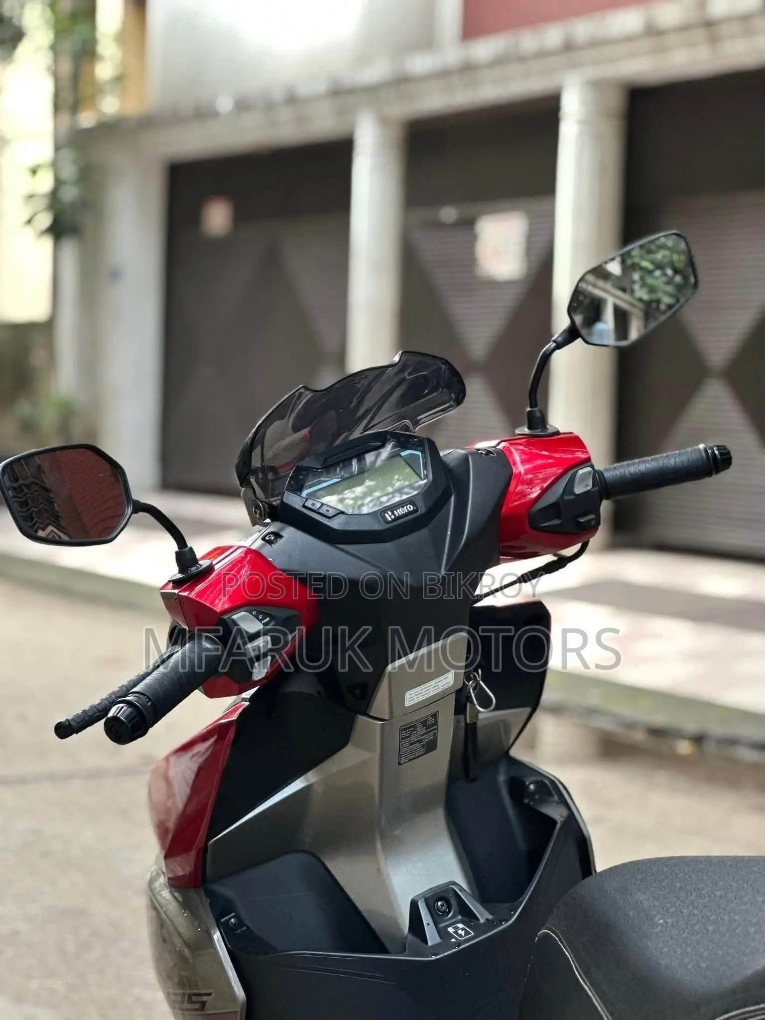 Hero Xoom 125 2026 Red