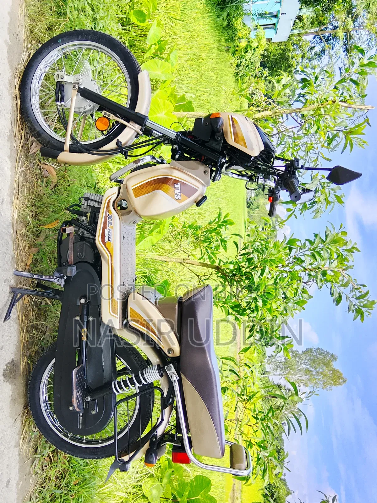 টিভিএস এক্সএল ১০০ আই-টাচ ২০২৩ গ্রে