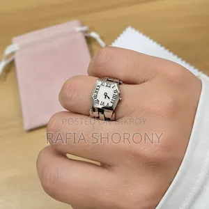 Silver Watch Ring