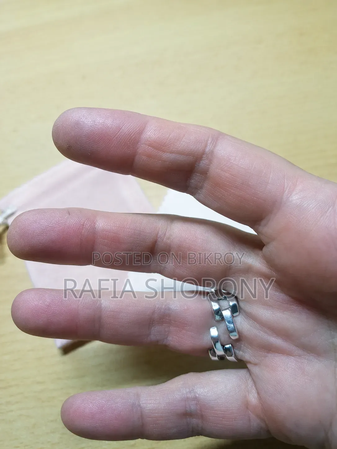 Silver Watch Ring