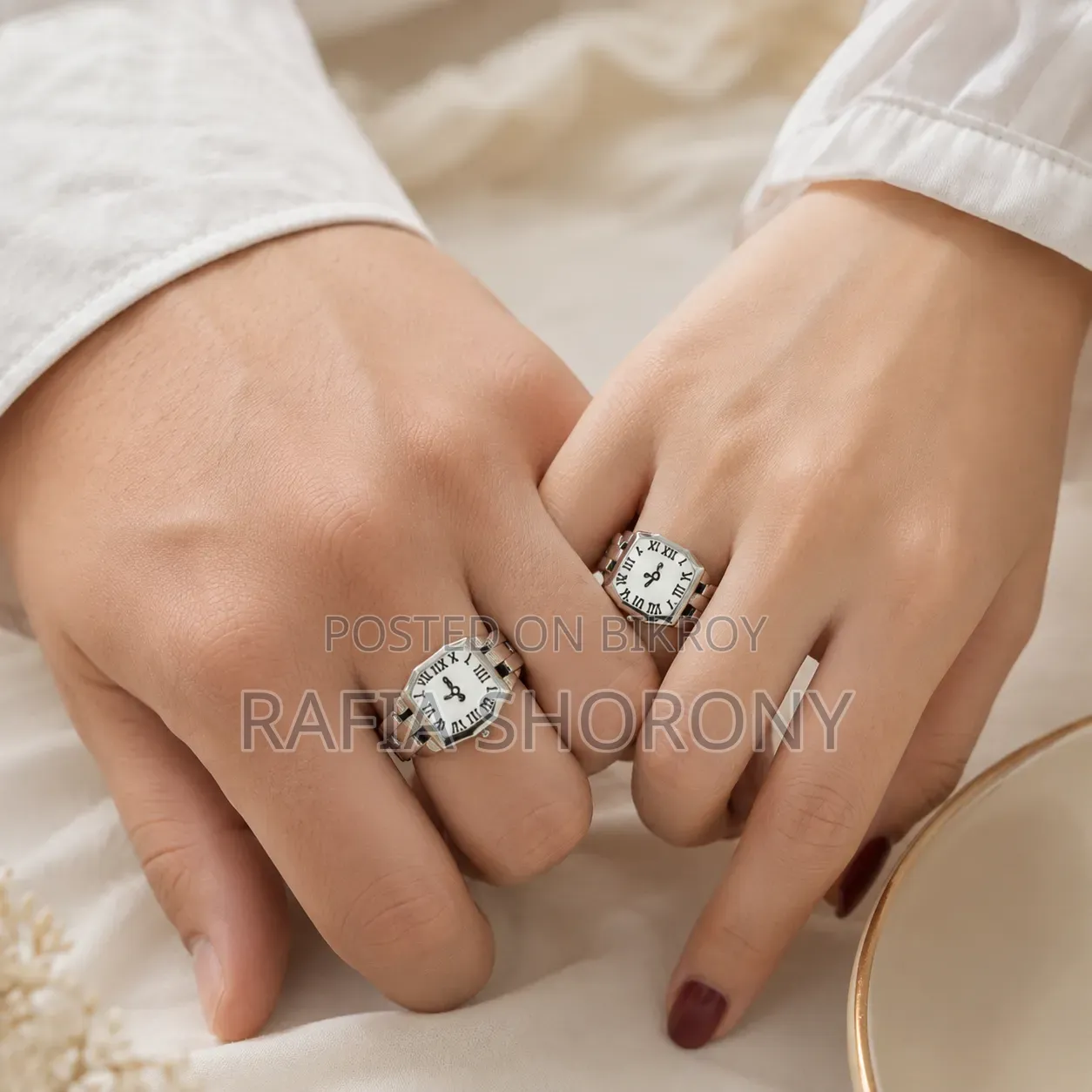 Silver Watch Ring