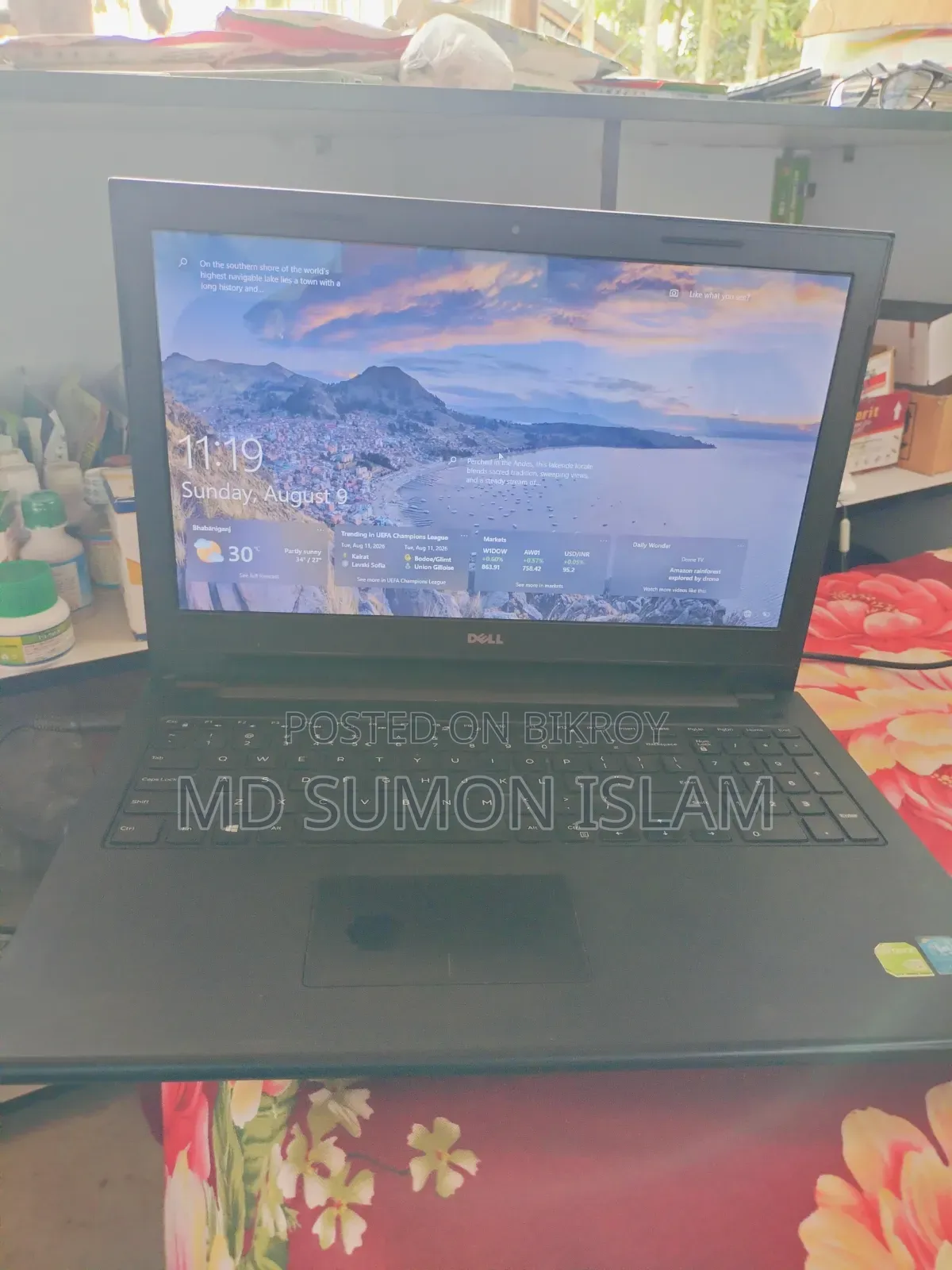 Laptop Dell Inspiron 3542 4GB Intel Core i3 SSD 256GB